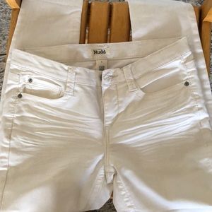 Girls MUDD White skinny jeans size 9